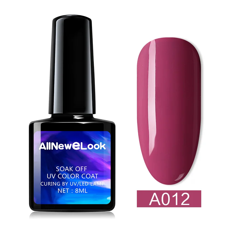 012 Allneweook ногтей гель Esmalte Перманентный гель УФ светодиодный Желе ногтей Гель-лак для УФ-лампы замачиваемый лак маникюрный лак - Цвет: 012