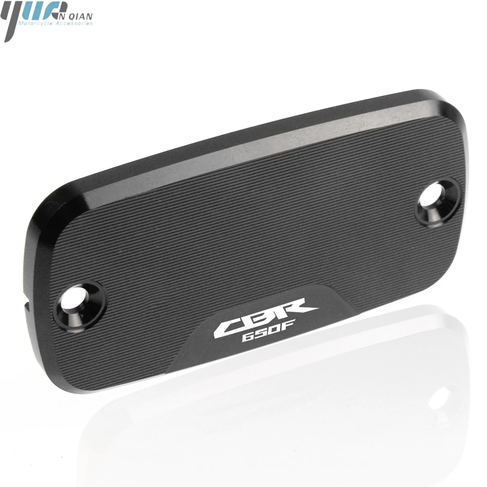 

Motorcycle CNC Aluminum moto Power Part Front Brake Reservior Fluid Cap Cover Master Cylinder Plug For Honda CBR 650F 2016-2018