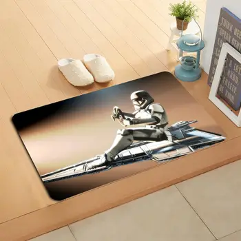 

Custom Star War Doormat Home Decor Door mat Floor Mat Bath Mats foot pad#20-05-19-70