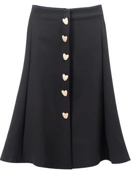 

College Loose Elegant Skirt High Waisted Vintage Irregular Ruffle Long Skirts Womens Knitted Jupe Femme Women Clothes YY50SW