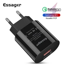 Быстрая зарядка 3,0 USB зарядное устройство QC3.0 QC Быстрая Зарядка адаптер с европейской вилкой настенное зарядное устройство для мобильного телефона для iPhone samsung Xiaomi huawei