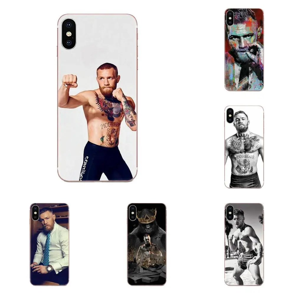 Конор Макгрегор черный для LG K50 Q6 Q7 Q8 Q60 X Мощность 2 3 Nexus 5 5X V10 V20 V30 V40 Q Stylus Тонкий