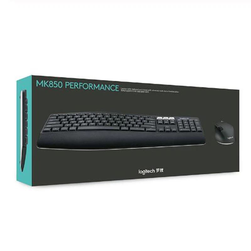 Комплект беспроводной клавиатуры и мыши logitech MK850