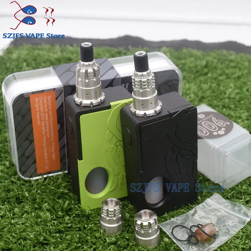 

Squonk Box MOD 900 bf RDA MTL 13ml Silicone Bottle 18650 battery Auto-adjusting 510 pin Vape Mod Ontech RD Mechanical Mech Mod