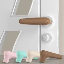 Kuulee 2 шт Дверная ручка крышка дети анти-столкновения силиконовая светящаяся Защитная Дверная ручка Крышка помещается на дверную ручку