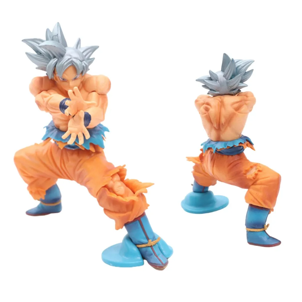 Dragon Ball Z Son Goku ультра инстинкт Аниме фигурки Супер Saiyan Warriors экшн фигурка