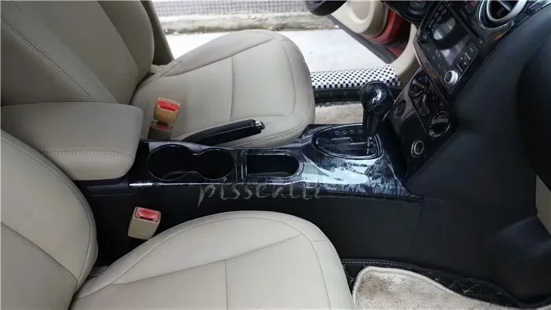 For Nissan Qashqai J10 2008~2015 Accessories Car Interior Central Control  Ac Navigation Panel Decorative Frame Cover Sticker - Interior Mouldings -  AliExpress