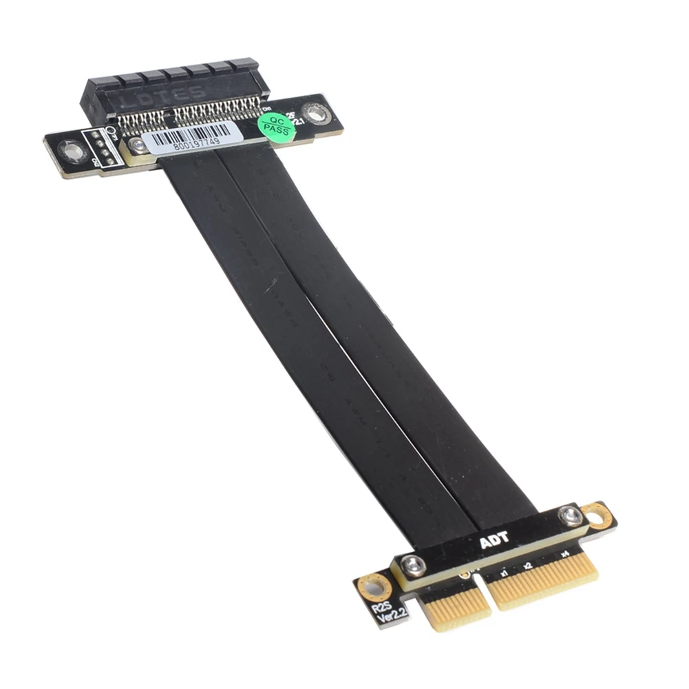 

Удлинительный кабель PCIe 3,0 X4 «штырь-гнездо» PCI Express Gen3, удлинитель материнской платы, графического SSD, кабель переходной карты PCI-e 4x