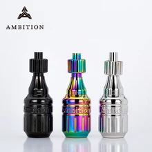 Ambition новая ручка для татуировки 316 ручка для картриджа из нержавеющей стали для татуировки вращающаяся машина картридж иглы