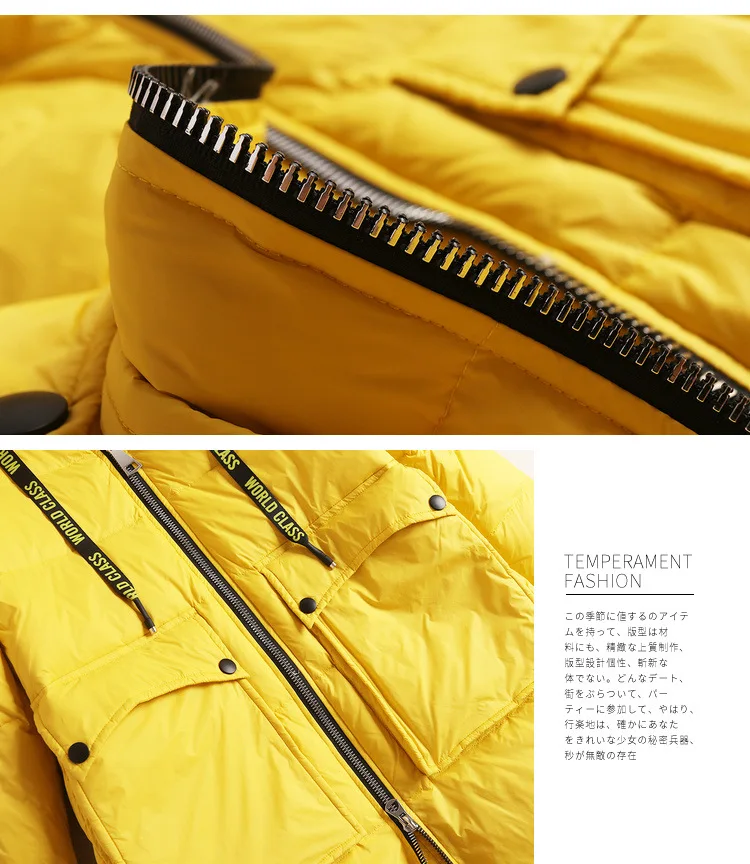 Winter Down Jacket Women 90% White Duck Down Parka Long Down Coats Female Slim Hooded Clothes Doudoune Femme