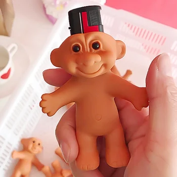

Plastic Carton Cute Troll Doll Lighterholder Lighter Holder Toys Pvc Lighter Case Hold Gift For Men Women Lighter Shell Case