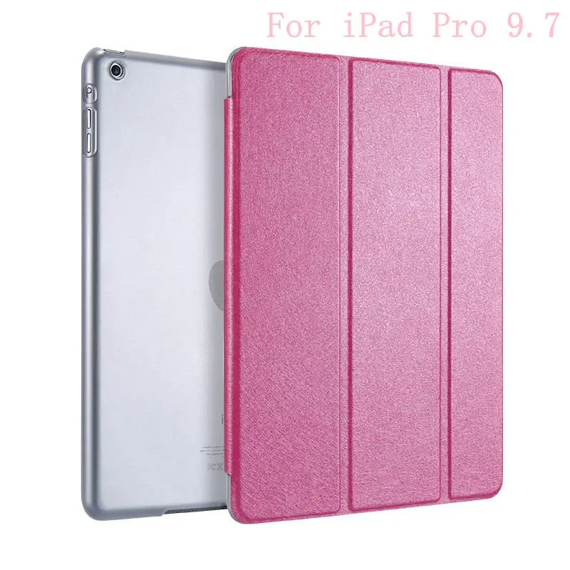 Чехол Floveme для i Pad Air 2 Шелковый чехол для i Pad Mini 2 4 5 складной тонкий полный защитный чехол для i Pad Pro 9,7 12,9 - Цвет: For i Pad Pro 9.7