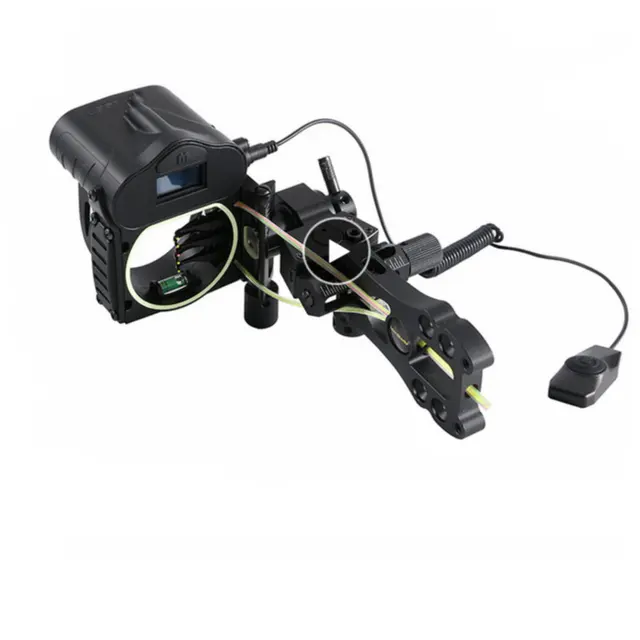 US $362.00 2019 Bow & Arrow Aiming Laser Range Finder Five-pin Fast Adjustment Sight Ranging Riflescope For Hu