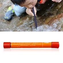 Карманный Пипетка для очистки воды, портативный мини-очиститель соломы для воды, кемпинг, открытый фильтр для воды, безопасный инструмент для выживания