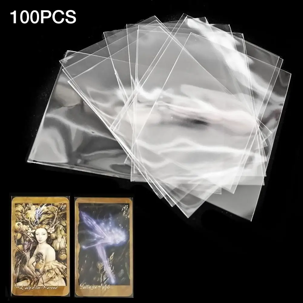 

100PCS 10.5cm*7.5cm Tarot Card Protective OPP Bag