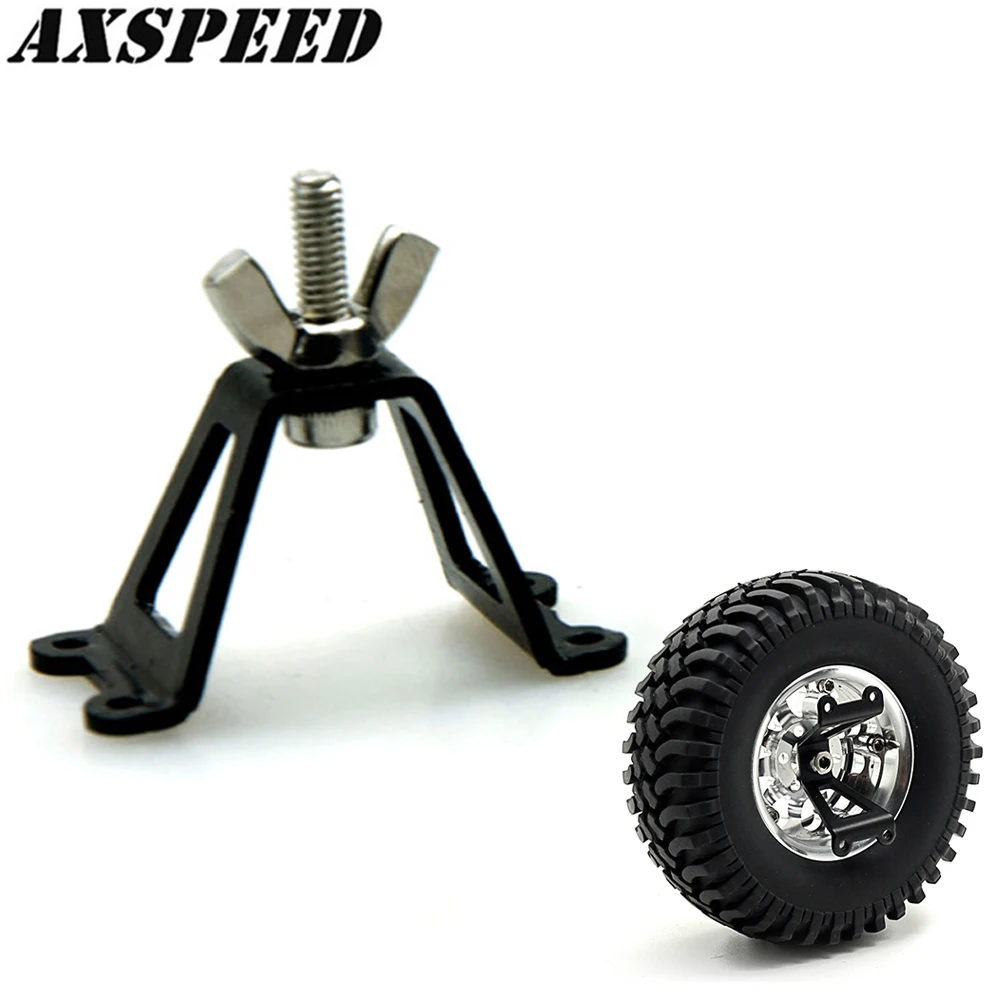 AXspeed Mozzi Ruota Esagonali In Ottone 5mm Per Axial SCX10 III Capra (4 Pezzi) ⚙️🚗