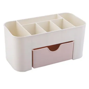 

Household Dressing Table bathroom Makeup Storage Vanity Rack Lipstick Case Container Box