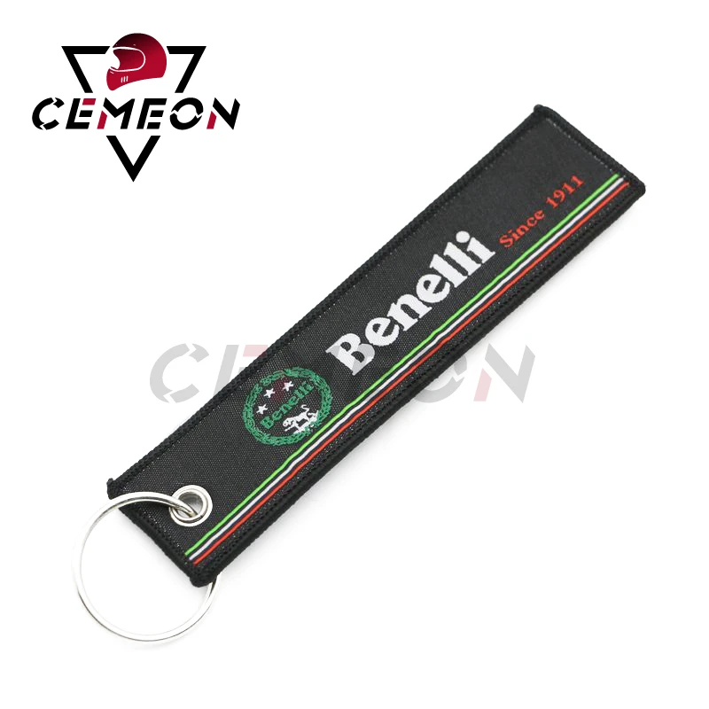 Брелок для мотоцикла Benelli TRK 502 Leoncino 500 250 BJ250 TNT 125/300/600 вышитый брелок ключей |