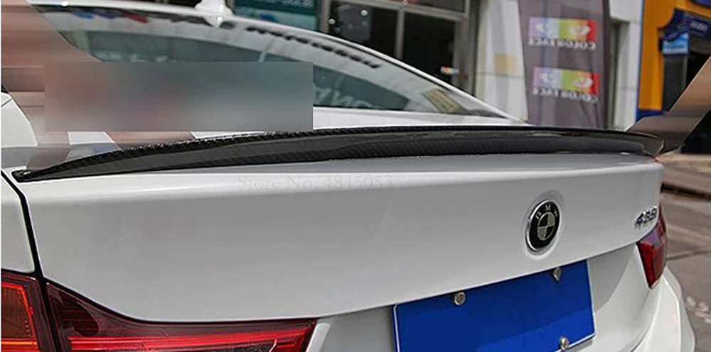 Подходит для BMW F36 4 серии двери 420i 420d 428i 435i 2014 2015 2016 2017 углеродное волокно задний