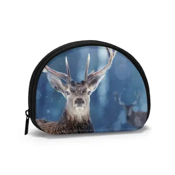 

Women's Wallet Short Women Coin Purse Fashion Wallets For Woman Card Holder Small Ladies Wallet Female Proud Noble Deer Male