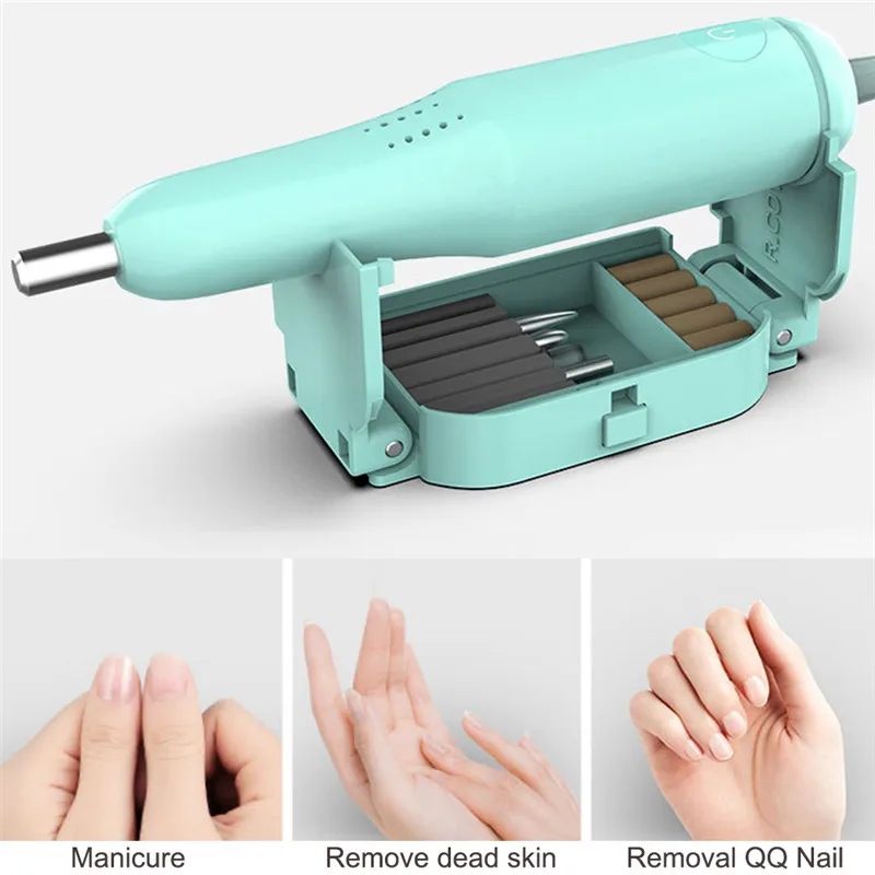 

New Nail Polishing Machine Nail Removing Machine Polishing Nail File All-in-one Machine Light Electric Nail Removing Machine Kit
