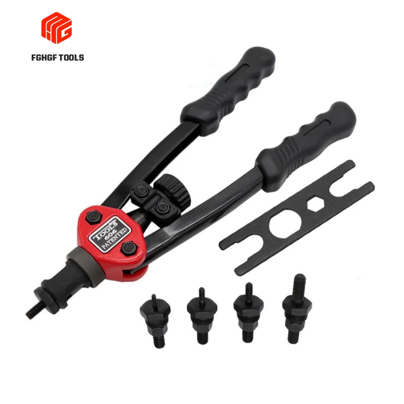 

FGHGF Professional Riveters Renovation Team Heavy Rivet Nut Guns Hand Tool DIY Home Riveting Adapter