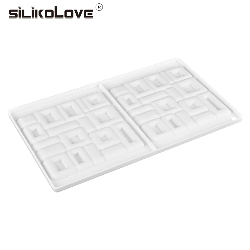 SILIKOLOVE геометрические украшения торта силиконовая форма для выпечки шоколада для торта мусс оформление десертов