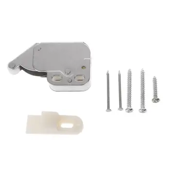 

Mini Push Catch Latch Cabinets Anti-Theft Safety Cupboard Doors With Cross Keys