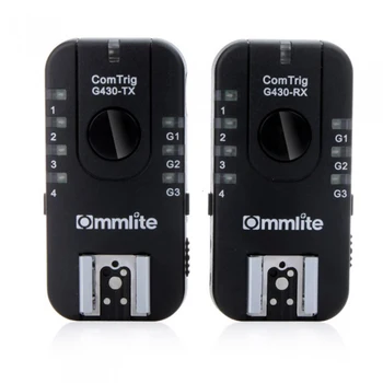 

Camera Flash Accessories Multifunctional Grouping flash trigger ComTrig G430 Grouping Flash Trigger Kit for Nikon Pentax Cameras
