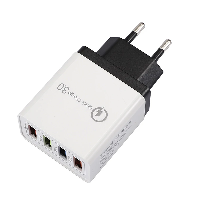 Usb-хаб QC 3,0 Быстрая зарядка настенное зарядное устройство 4 порта адаптеры питания ND998