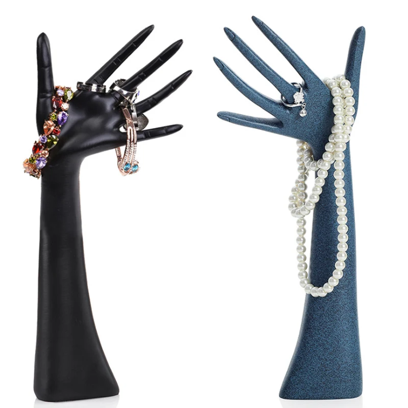 New Arrival Long Hand Model Jewelry stand Ring Bracelet Necklace Holder Decoration Storage Jewelry Holder Jewelry Display Props sharkbang new arrival abs vinyl cd bookends creative record bookstand desktop decoration rubbie vintage partition bookcase