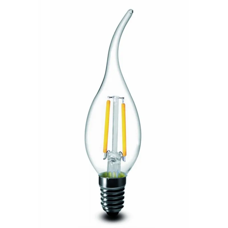 4 Вт C35 светодиодный светильник для свечи E14 Edison винтажная лампа накаливания Candelabra 220 В люстра лампа для освещения замена лампы накаливания 40 Вт