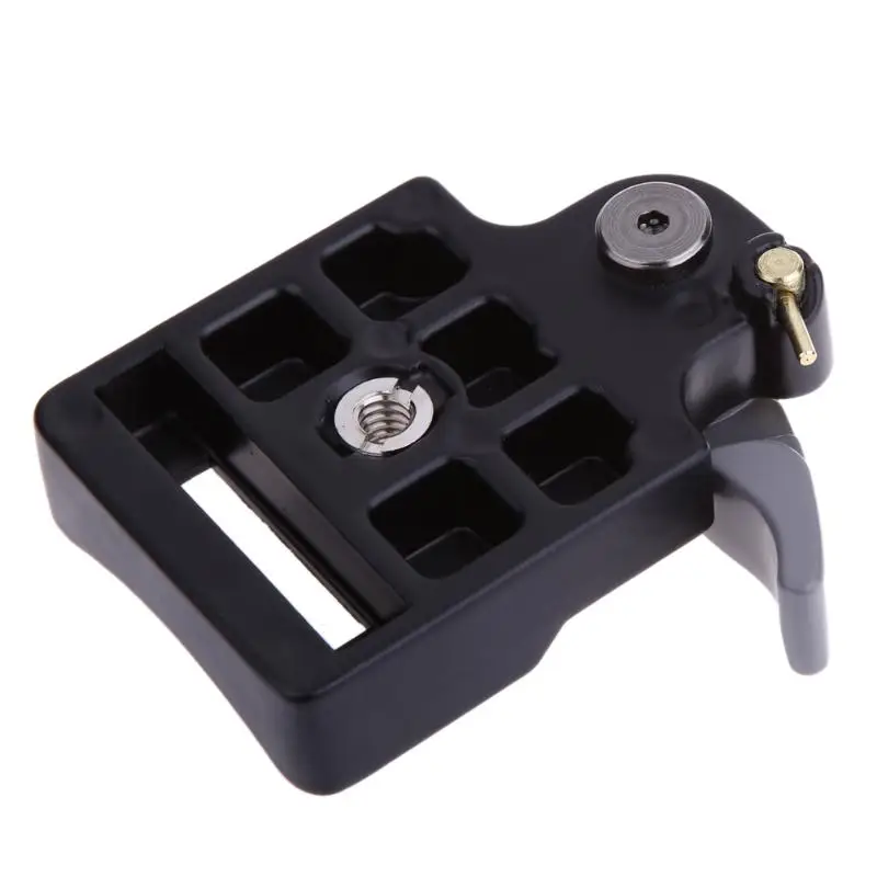 Black Camera 323 Quick Release Adapter with Manfrotto 200PL-14 Compat Plate