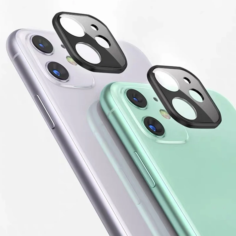 Задняя крышка объектива камеры протектор для IPhone 11 полное покрытие закаленное стекло объектив камеры протектор экрана