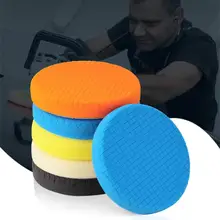5 шт./компл. Автомобильная полировальная Подушка Наборы 6-дюймовый полировки губчатый круг воском для полировки тормозных колодок в полировальными колодками Авто Стекло полировка