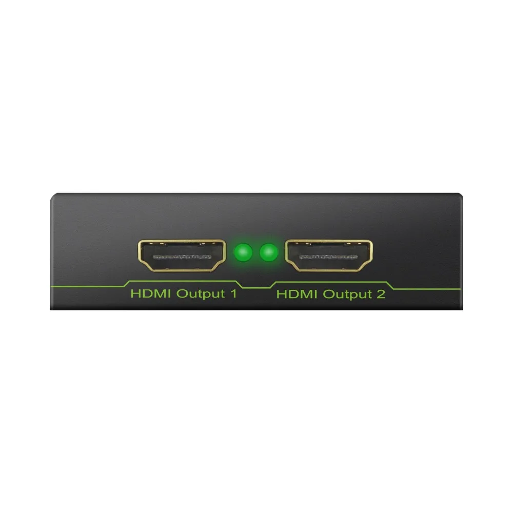 Proster Ultra HD 4K x 2K hdmi-разделитель усилитель 1 в 2 из HDMI распределитель сигналов с 1080P 3D DAC конвертер сплиттер