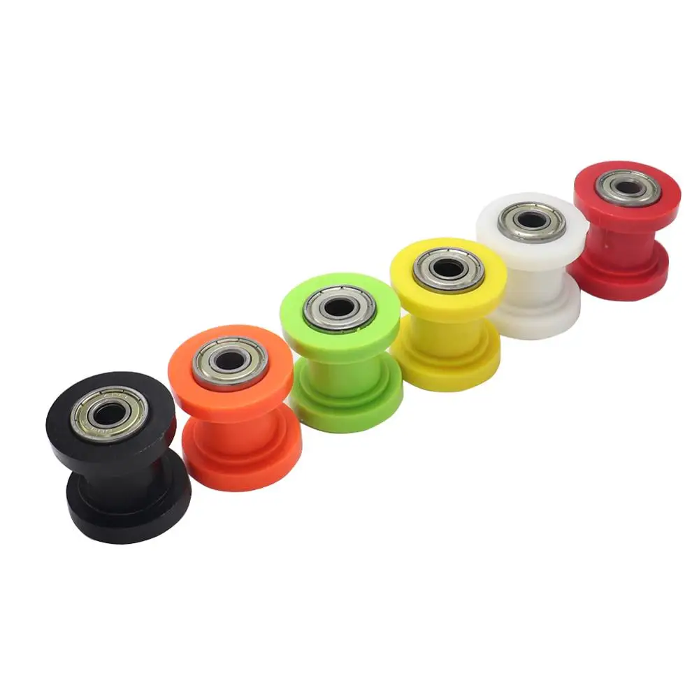 

Motorcycle 10mm 8mm Chain Roller Pulley Tensioner Wheel Guide for Pit Dirt Bike ATV XR125 CRF50 KLX110 Motorbike