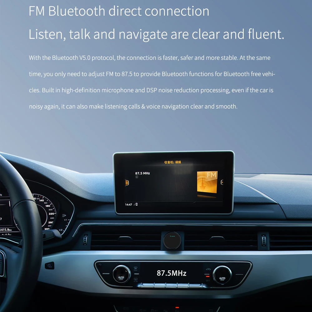 Оригинальное автомобильное зарядное устройство Xiaomi Ez More Smart Bluetooth Быстрая зарядка USB QC 3,0 Авто тип-c PD для iPhone Xiaomi huawei держатель телефона
