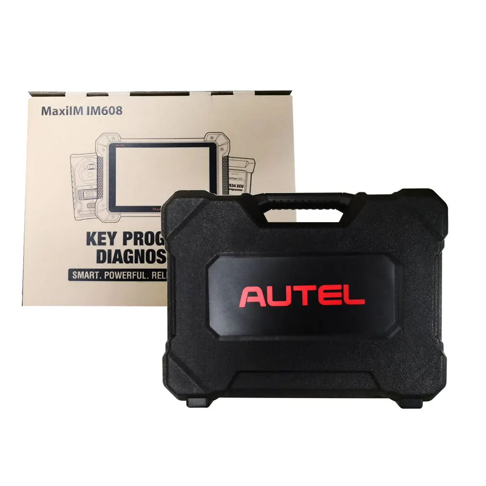 Autel MaxiIM 608+ G BOX Инструмент для программирования ключей IMMO автомобильный диагностический инструмент автомобильный инструмент для сканирования всех ключей