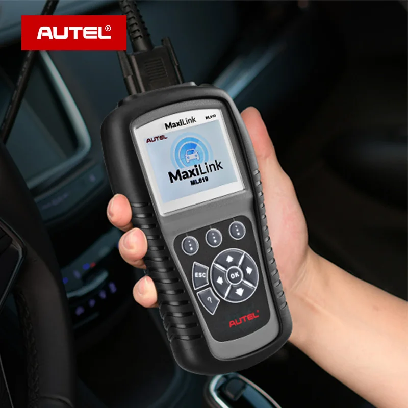 Autel MaxiLink ML619 ABS/SRS+ CAN OBDII диагностический инструмент очищает коды и наборы мониторов