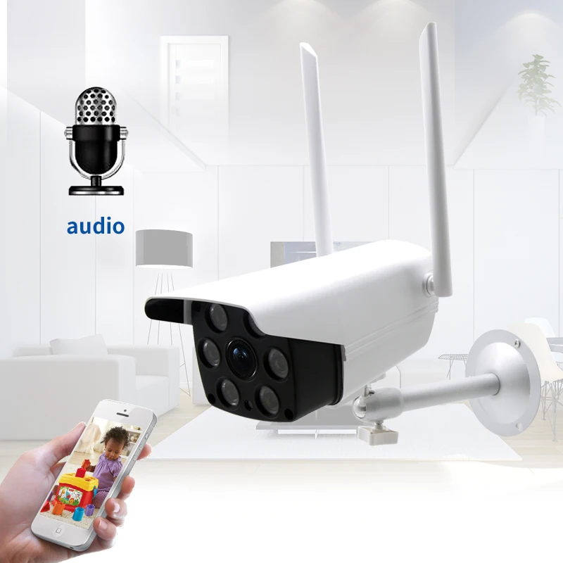 1080P камера видеонаблюдения CCTV сетевой монитор безопасности аудио Беспроводная ip