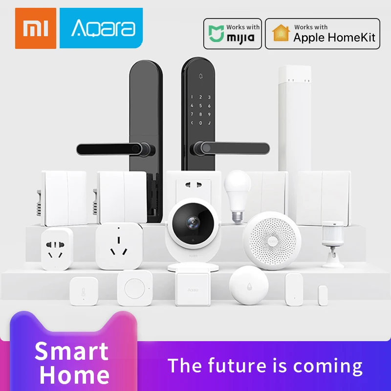 Aqara wifi термостат умная лампа занавес Мотор Датчик zigbee шлюз концентратор умный