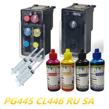 

PG-445 CL-446 Refillable Ink Cartridge with 400ML ink For Canon Pixma iP2840 MG2440 MG2540 MG2540S InkJet Printer ink