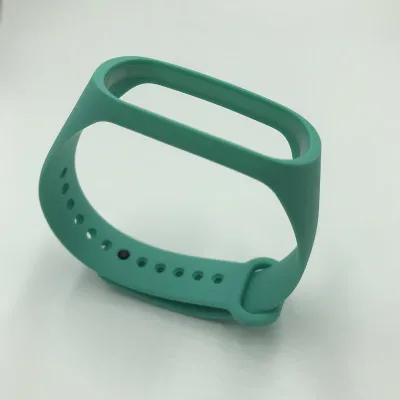 Mint Green Силиконовый ремешок для Xiaomi Mi 3 4 смарт-Браслет спортивный ремешок часы силиконовый ремешок для Xiaomi Mi 4 3 браслет - Цвет: Mint Green