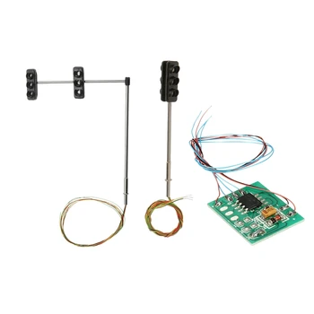 

2 Set Traffic Light Signal: 1 Set Traffic Light for Diy Sand Table Construction Railway & 1 Set 3 Color Traffic Light