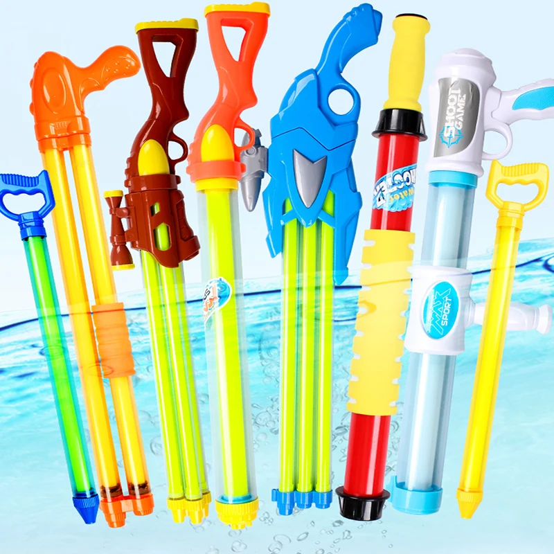 Pistola de agua de chorro para niños, juguete de pistola de agua de Agua pulverizada, regalo para piscina, vacaciones de verano, súper guay