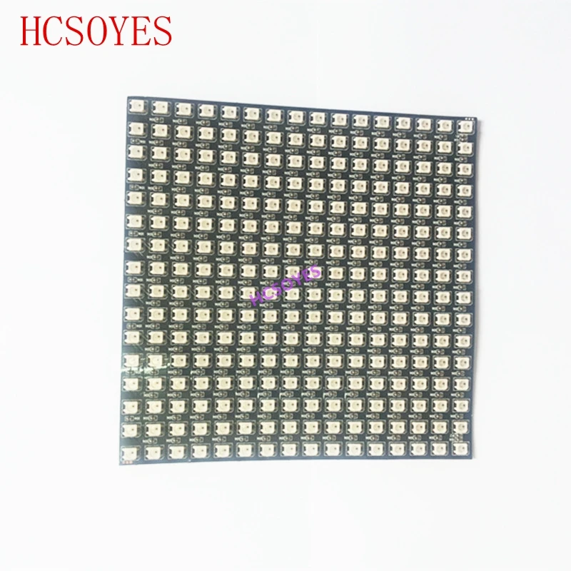 Пиксельная Светодиодная панель WS2812B 5 в постоянного тока 8x 8/16x1 6/32x8 2811 пикселей