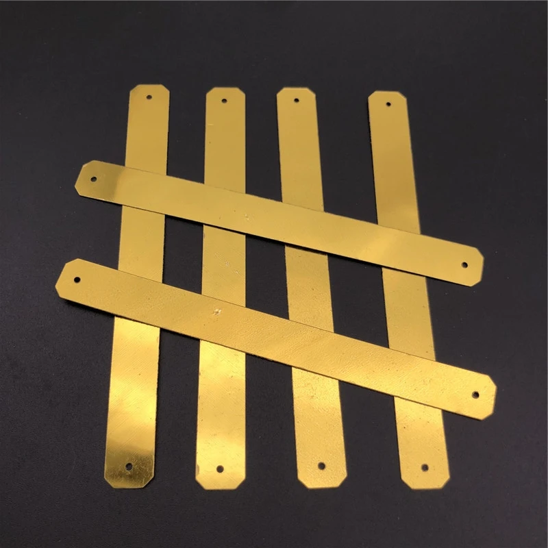 Sequins for Crafts 120pcs/500pcs 10*100mm Rectangular Bar for Sewing