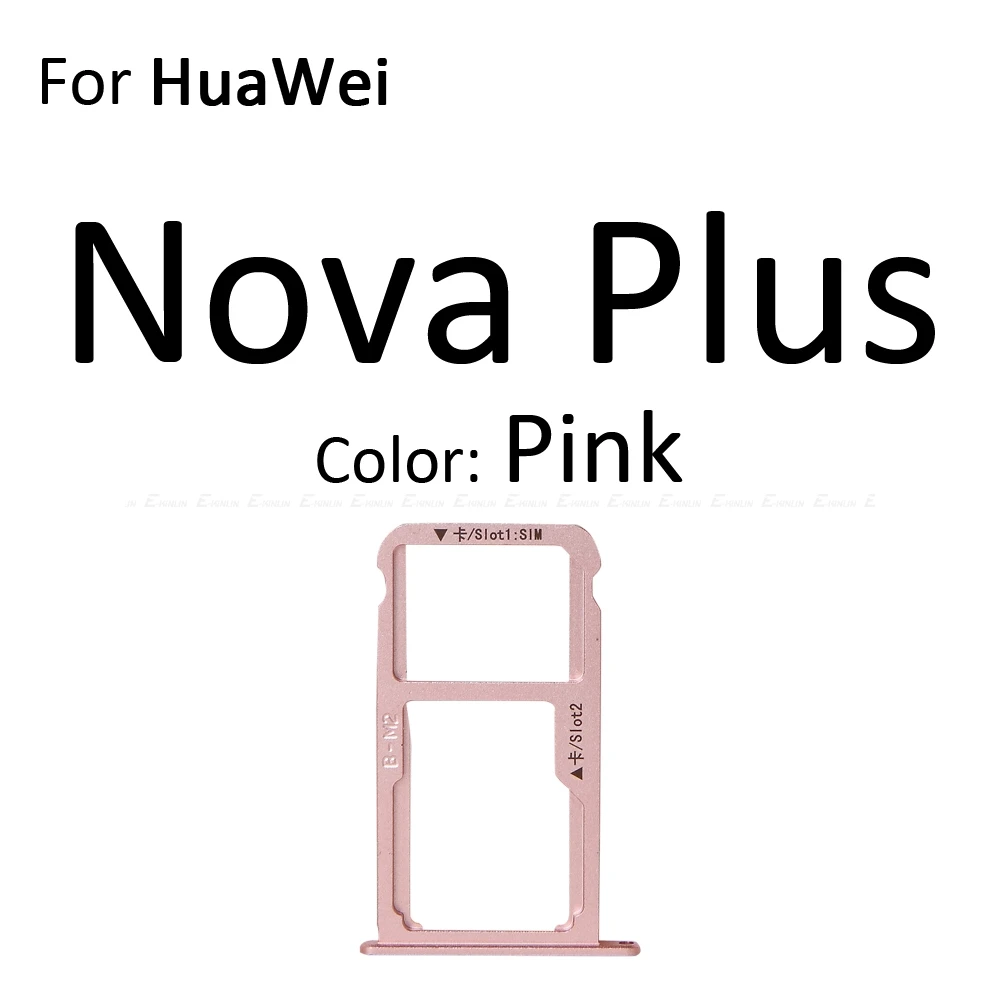 Micro SD sim-карта слот, разъем для лотка адаптер Коннектор кард-ридера для Huawei NOVA 2 Plus Контейнер держатель запасные части