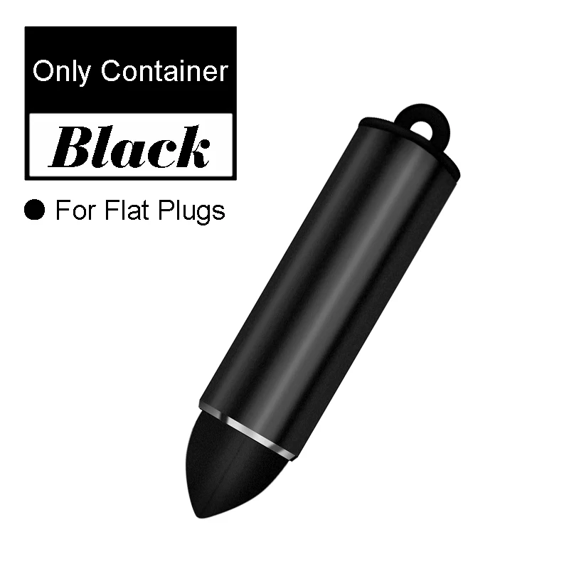 Only Container4 Портативный Магнитный кабель Вилки коробка микро Тип usb C 8 контактный разъем для хранения Чехол Тип-C пыленепроницаемый магнит адаптер Пуля собрать коробка - Цвет: Only Container4